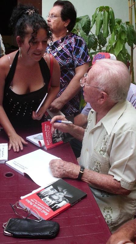 La presentación en Camagüey de su libro “Raúl García Peláez una historia de vida”,